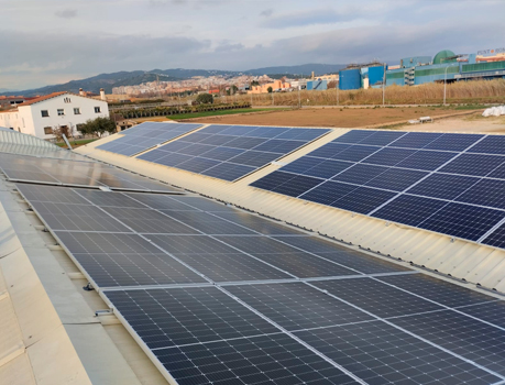 Instalación placas solares Agrícola
