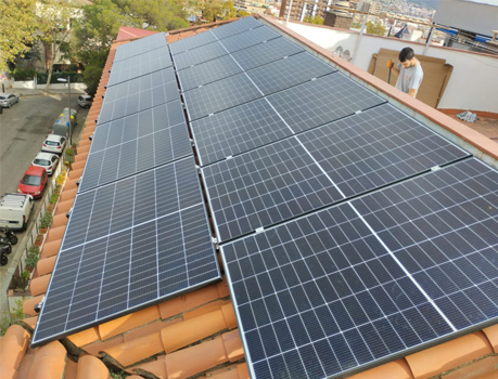 Instalación de placas solares autoconsumo individual en Barcelona